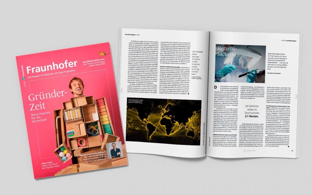 Ein Katheter rettet im Durchschnitt 2,1 Herzen