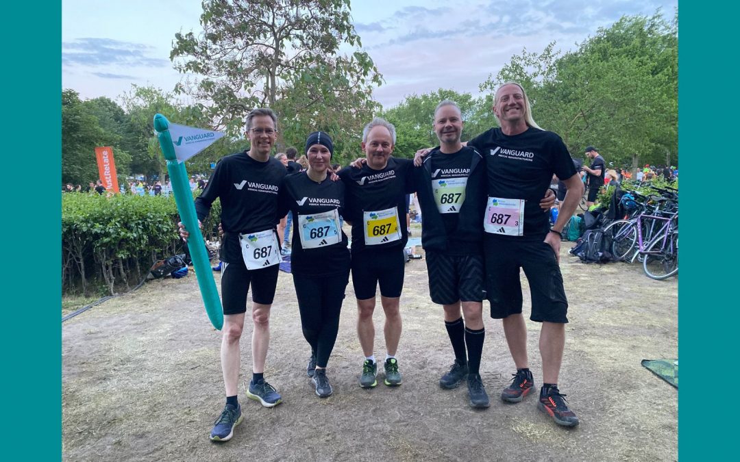 Unsere „ReManufacture Runner“ bei der 5x5km TEAM-Staffel der Berliner Wasserbetriebe, die zu den größten Staffelveranstaltungen weltweit zählt.